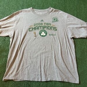 Boston Celtics 2008 NBA Champions Adidas Locker Room Edition T-Shirt 2XL